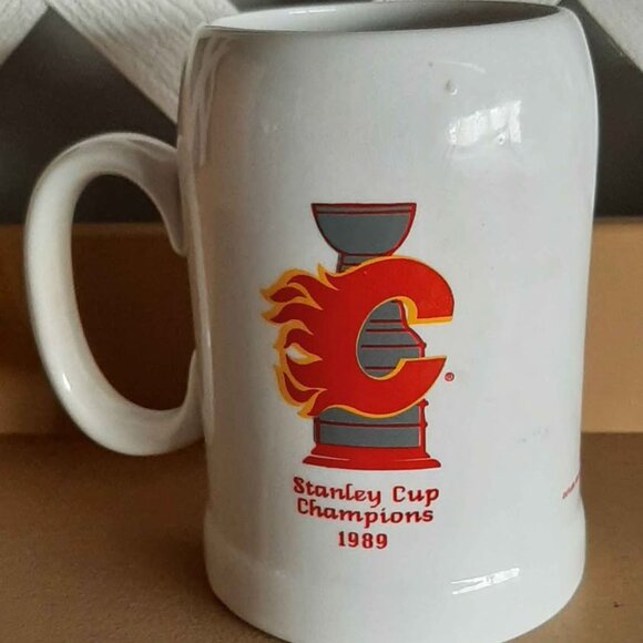 Vintage Calgary Flames Stein - Picture 3 of 4